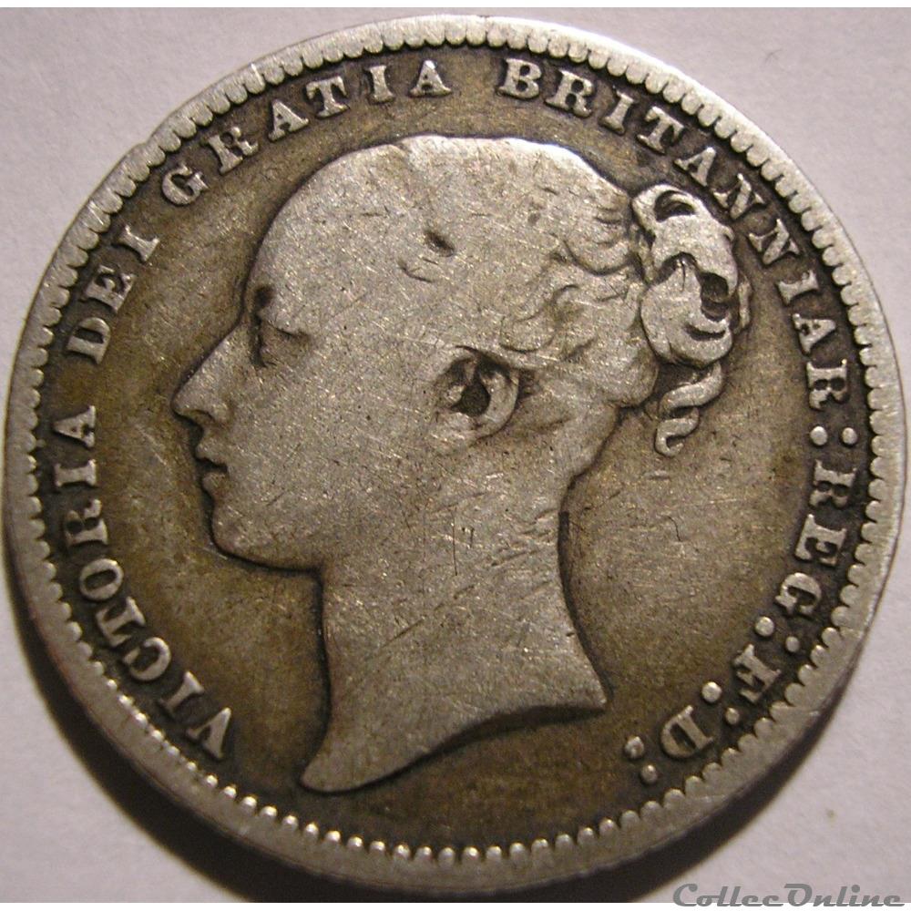 Victoria - 1 Shilling 1879 - Kingdom of Great Britain monnaies monde royaume uni victoria 1 shilling 1879 kingdom of great britain