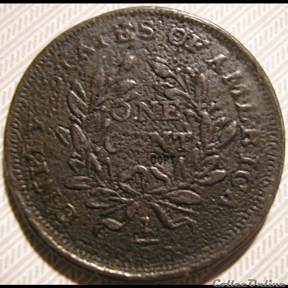 1783 Cent Washington - Post-1776 Coin 4 monnaie monde etat uni 1783 cent washington post 1776 coin