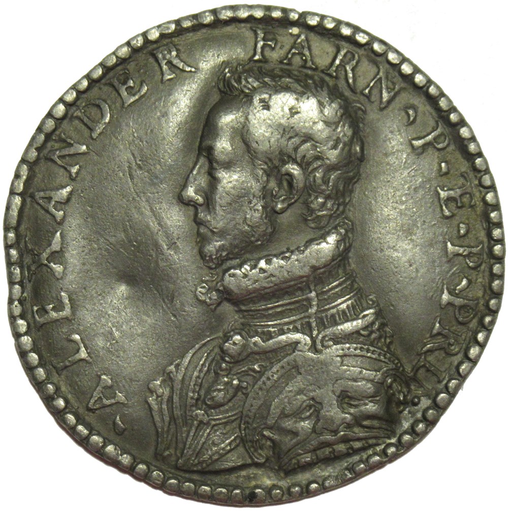 Alexander Farnese - Duchy of Parma & Piacenza medal monnaies paranumismatique jetons poids alexander farnese duchy of parma piacenza medal