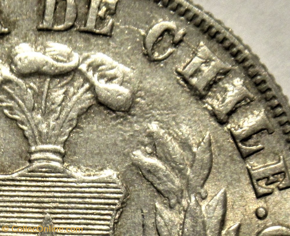 monnaies monde chili chile 20 centavos 1879 0 santiago