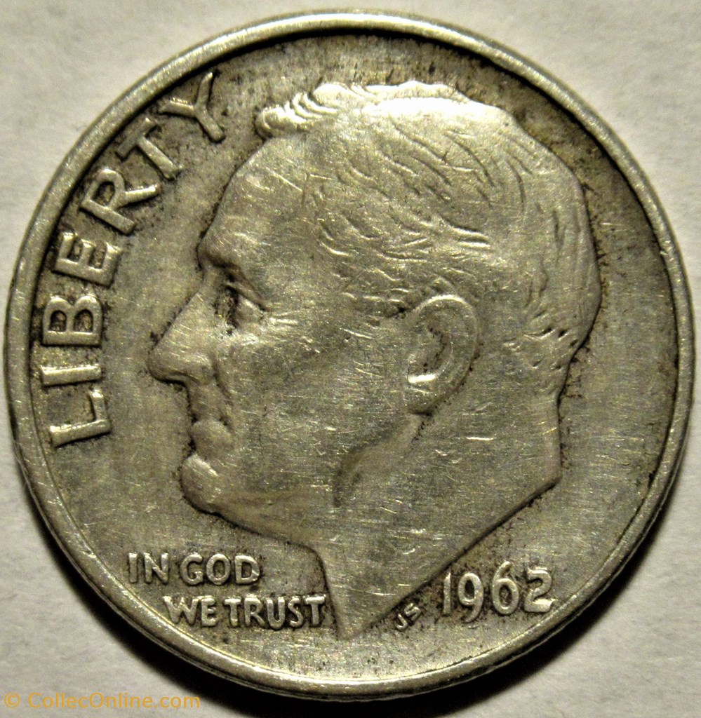 1962 Dime monnaies monde etats unis 1962 dime