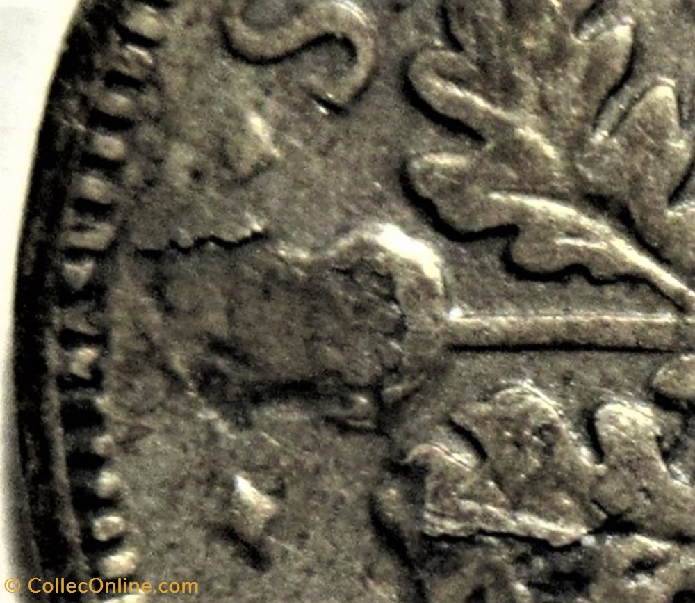 George V - 6 Pence 1935 UK - Errors 5 monnaies monde royaume uni george v 6 pence 1935 uk errors