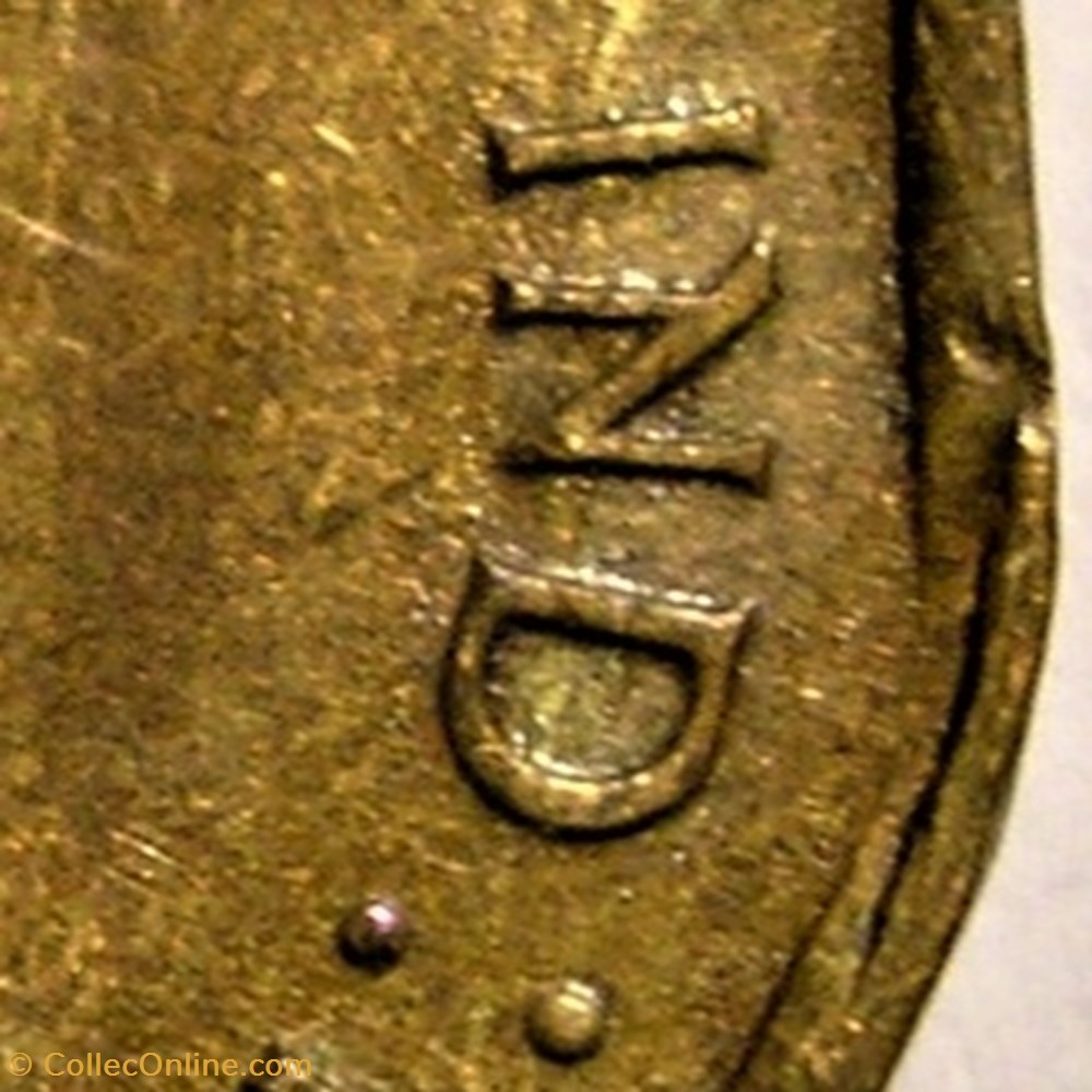 George VI - 5 Cents 1942 Victory - Default Edge 3 monnaie monde canadum george vi 5 cents 1942 victory default edge