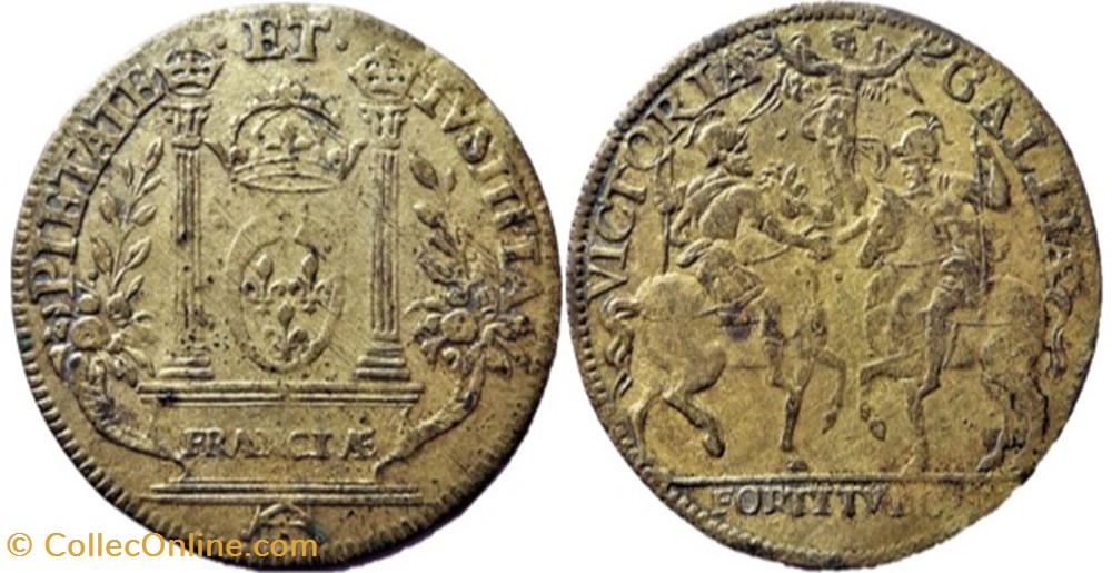 Charles IX - Jeton 1566 Victoria Gallia, Fortitudo monnaies paranumismatique jetons poids charles ix jeton 1566 victoria gallia fortitudo
