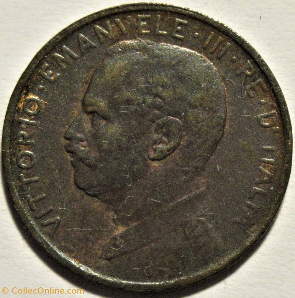 monnaies monde italie 1914 regno italia centesimo roma vittorio emanuele iii filled die
