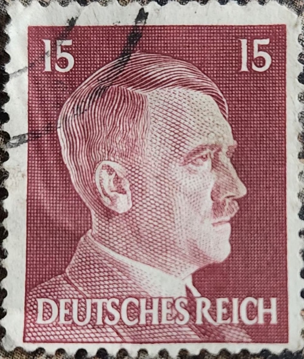 1941 Hitler Head Stamp stamps 1941 hitler head stamp