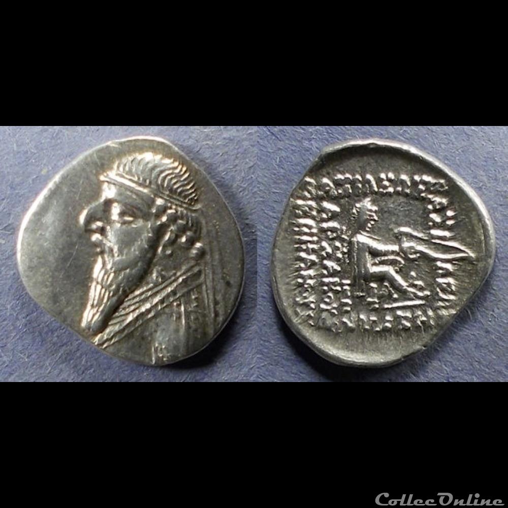 Mithradates II coin ancient elymai parthian and sassanid mithradates ii