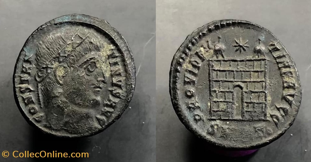 Constantine I coins antique b to roman republicain imperial constantine i