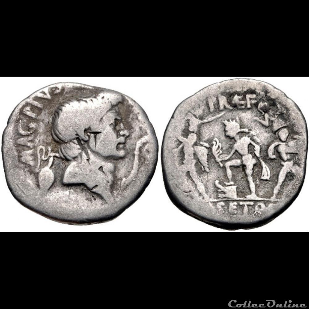 monnaies antiquite av jc ap romaines republicaines imperiales 002 pompey the great 106 bc 48 bc