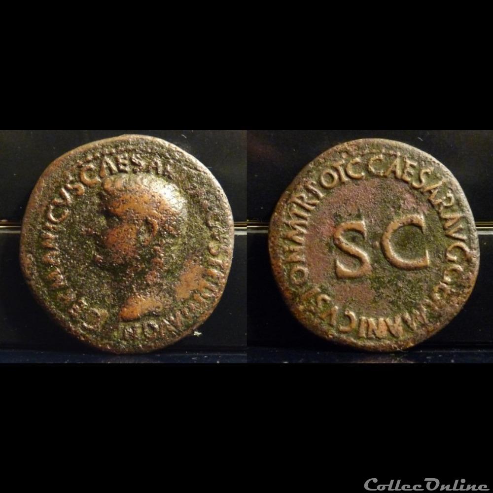 021. Germanicus coin ancient roman 021 germanicus
