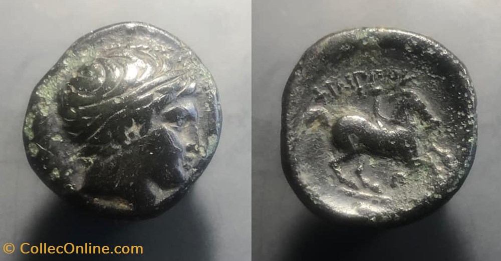 unknown coins antique b c to a greek unknown