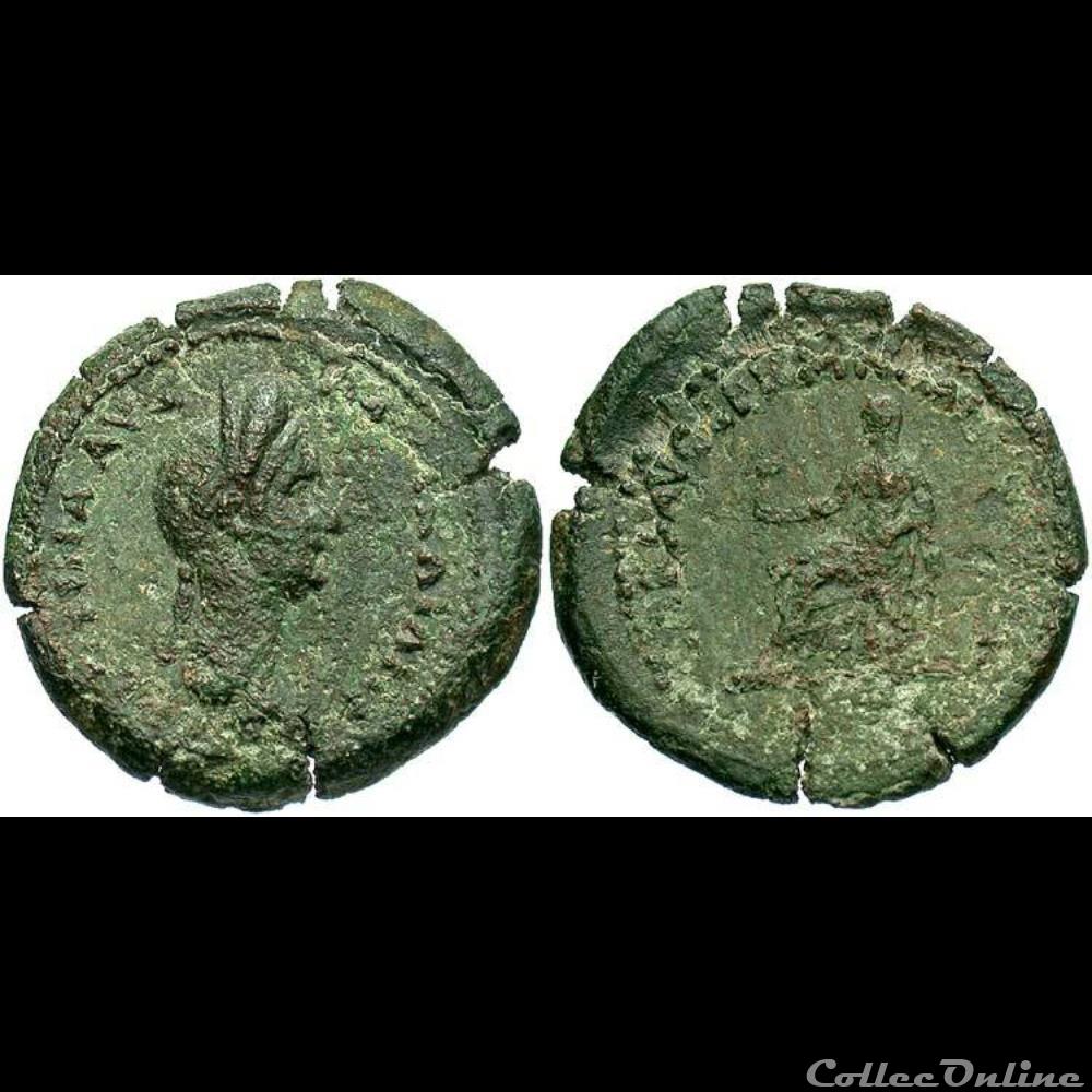 043. Plotina coin ancient roman 043 plotina