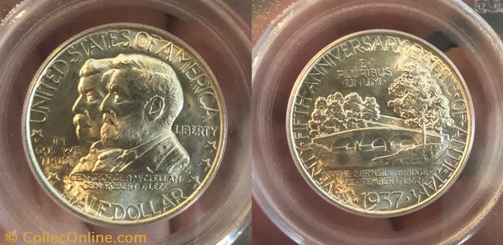 1937 Antietam coin world united state 1937 antietam