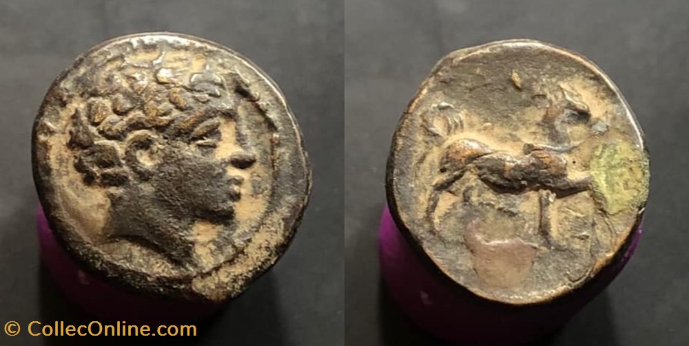 THESSALY, Phalanna coins antique b c to greek thessaly phalanna