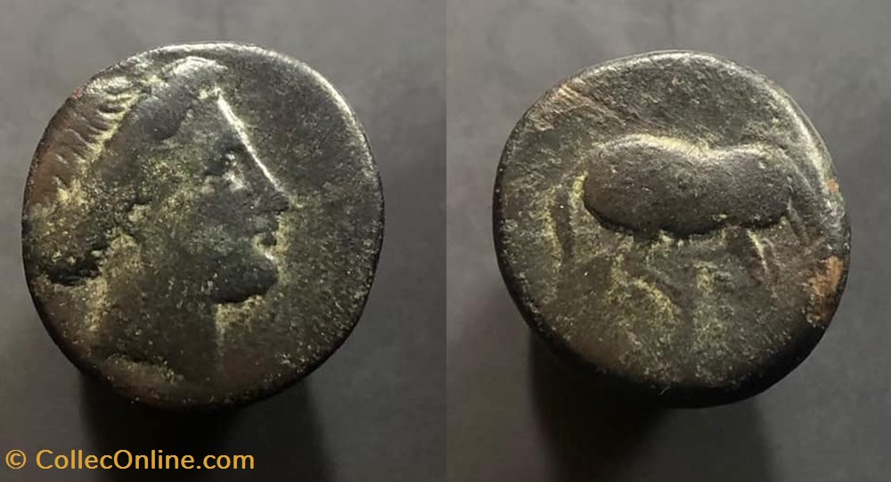 THESSALY, Larissa. coins antique b c to greek thessaly larissa