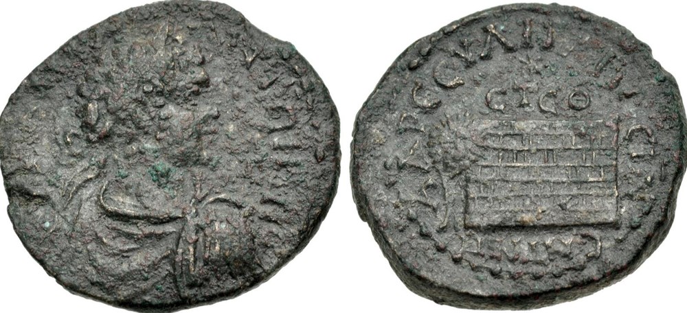 PONTUS, Amasia. Caracalla. coins ancient to romans provincial pontus amasia caracalla