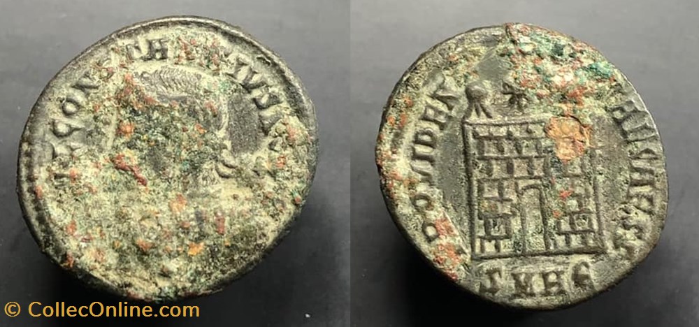 Constantius II coins antique b to roman republicain imperial constantius ii
