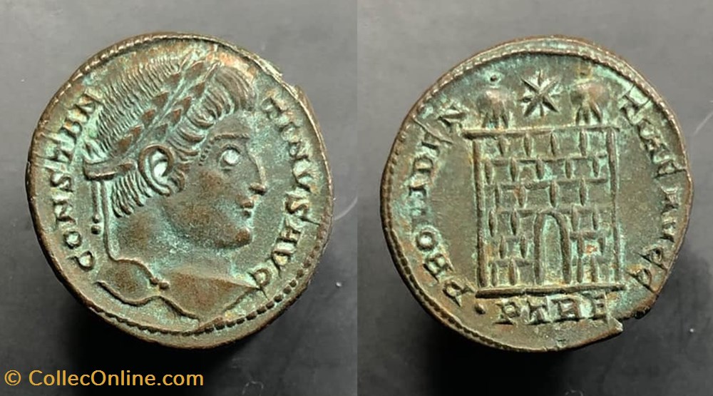 Constantine I coins antique b to roman republicain imperial constantine i
