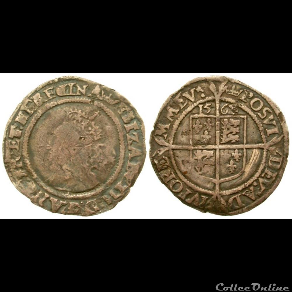 Elizabeth I coin world united kingdom elizabeth i