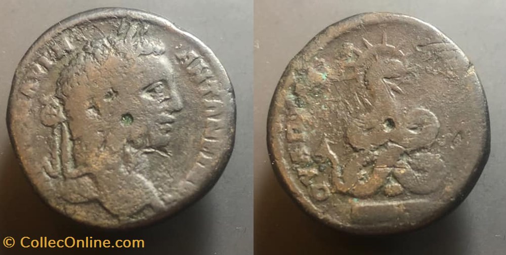 THRACE, Pautalia. Caracalla. coins antique b to roman provincial thrace pautalia caracalla