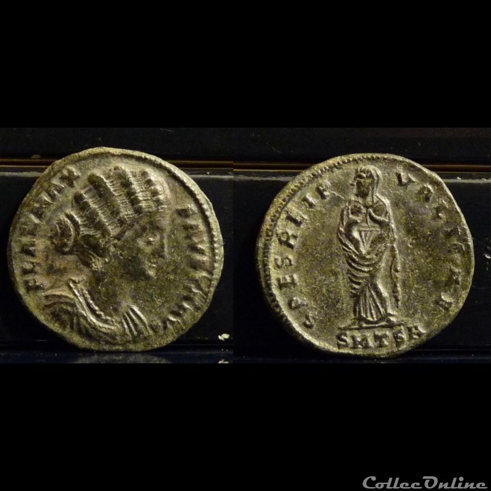 140. Fausta coin ancient roman 140 fausta