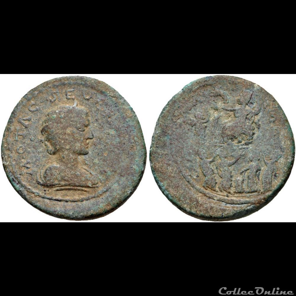 COELE-SYRIA, Damascus. Otacilia Severa. coin ancient roman provincial coele syria damascus otacilia severa