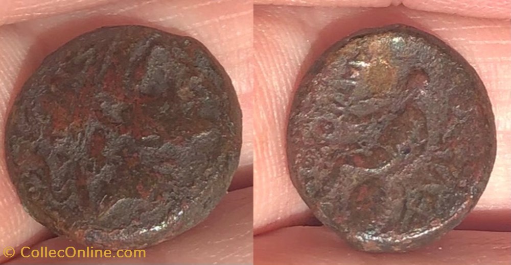 coins antique b to greek antiochos i soter