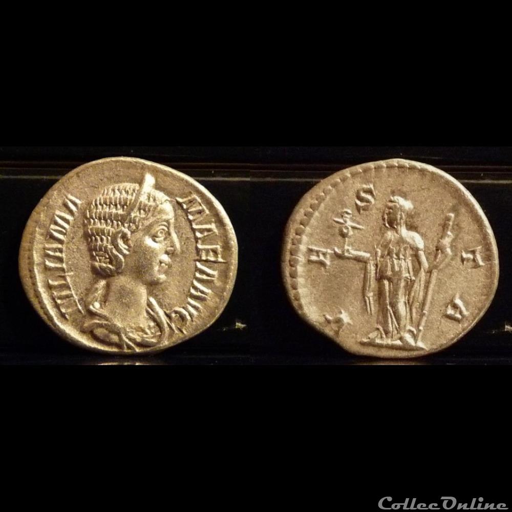 079. Julia Mamaea coin ancient roman 079 julia mamaea