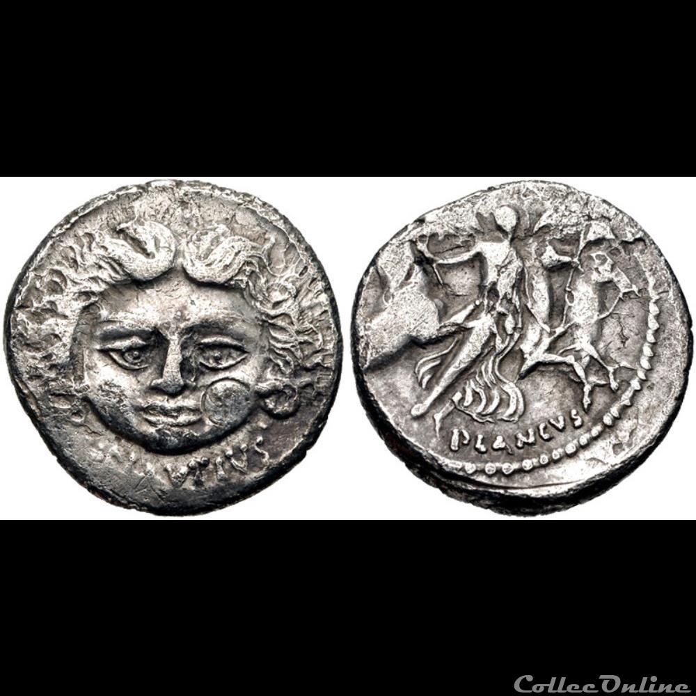 L. Plautius Plancus coin ancient roman l plautius plancus