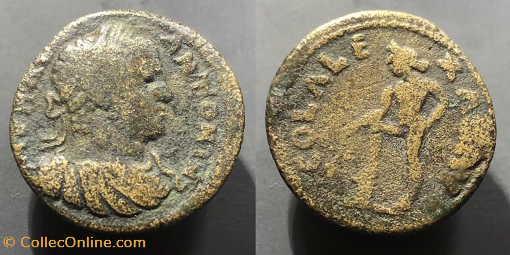 coins antique b to roman provincial troas alexandria troas caracalla