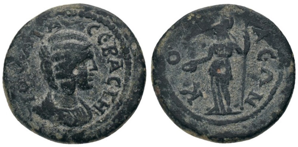 PHRYGIA. Cotiaeum. Julia Domna coins ancient to romans provincial phrygia cotiaeum julia domna