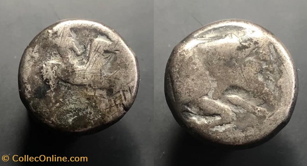 coins antique b to greek sicily gela