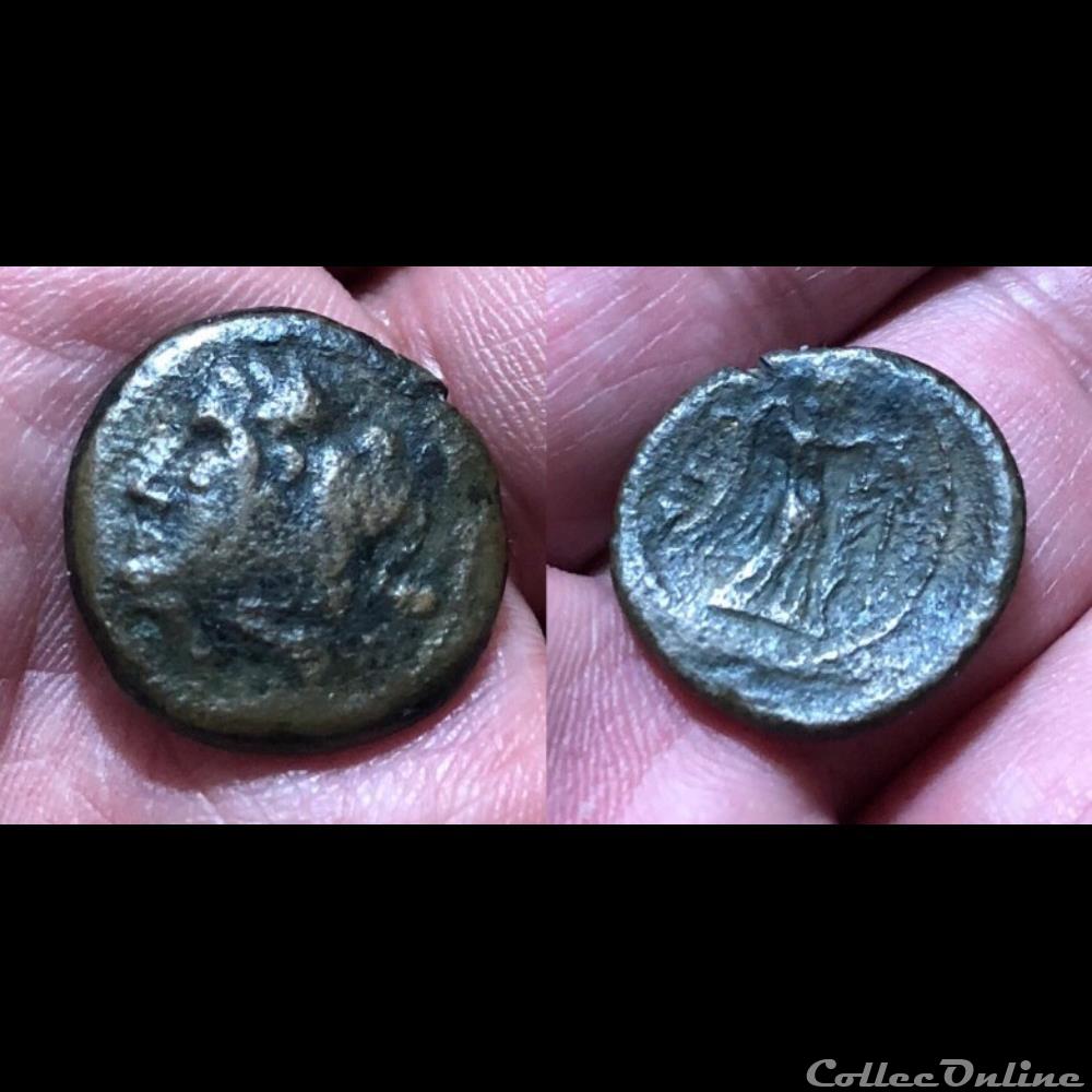 Apulia, Ausculum coin ancient greek apulia ausculum