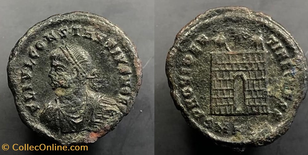 Constantius II coins antique b to roman republicain imperial constantius ii