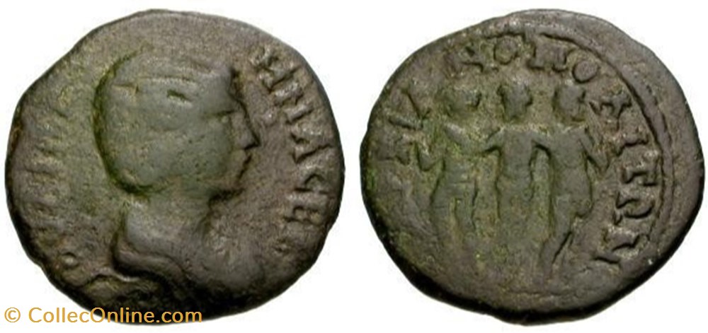 Moesia Inferior Marcianopolis, Julia Domna coins antique b to roman provincial moesia inferior marcianopolis julia domna