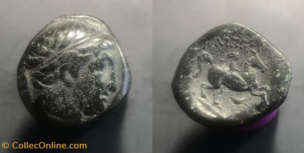 unknown coins antique b c to a greek unknown