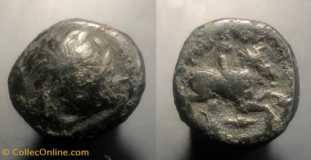 coins antique b c to a greek philip ii