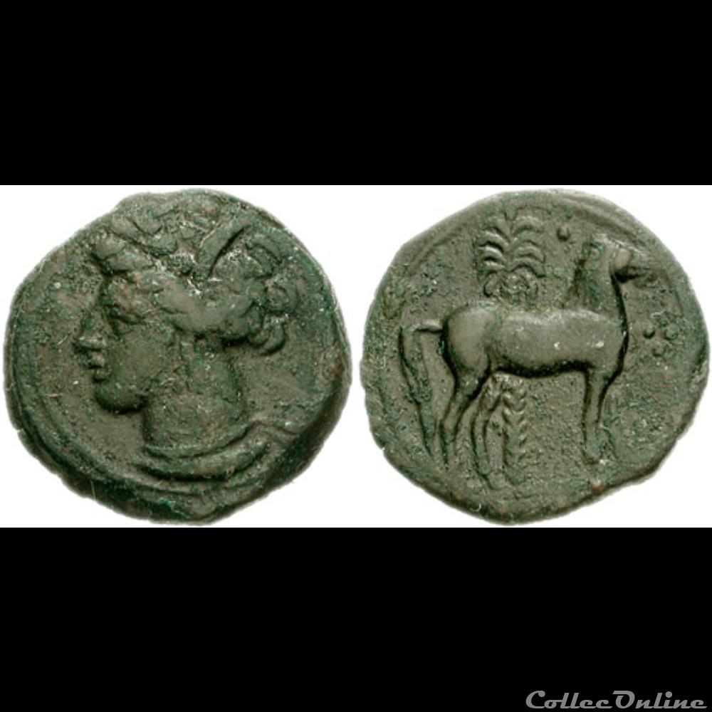 Carthage coin ancient greek carthage