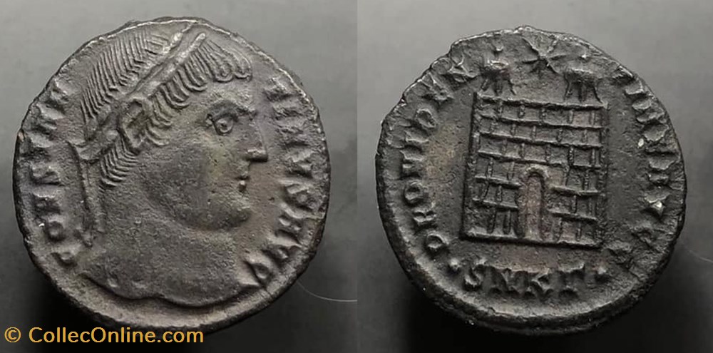 coins antique b to roman republicain imperial constantine i