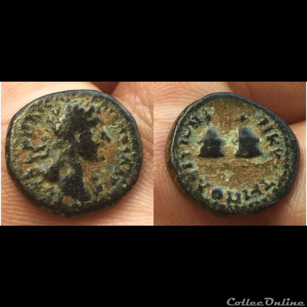 Phoenicia, Tripolis. Hadrian coin ancient roman provincial phoenicia tripolis hadrian