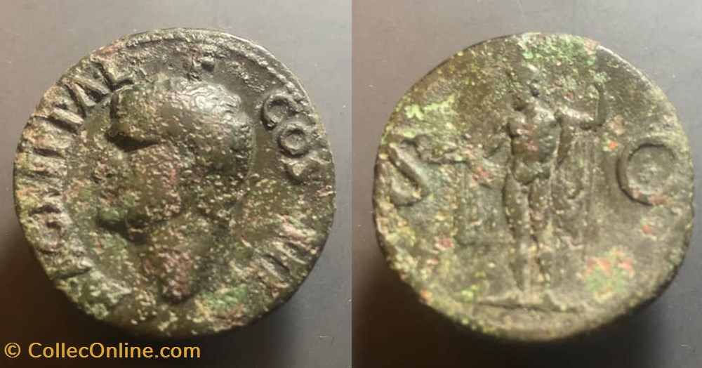 Agrippa coins antique b c to roman republican imperial agrippa
