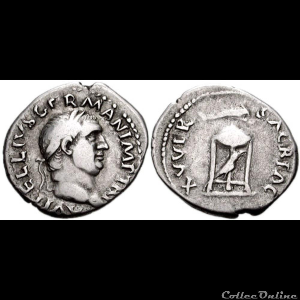 coin ancient roman 035 vitellius