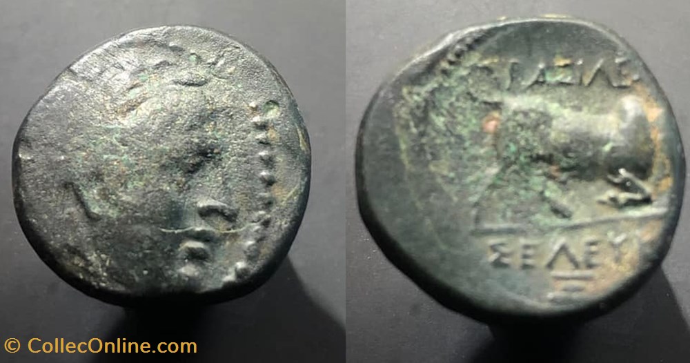 SYRIA, Seleukid Kings. Seleukos I. coins antique b c to greek syria seleukid kings seleukos i