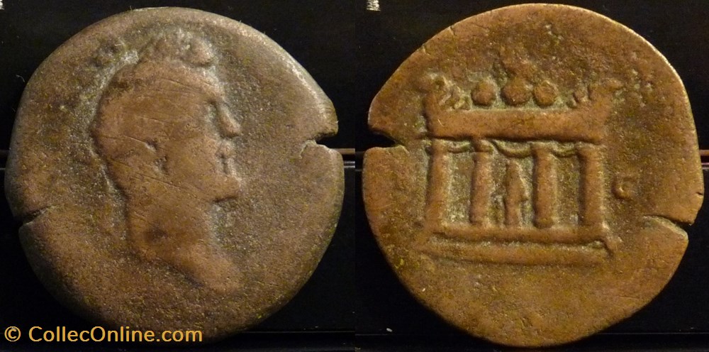 coins antique b c roman provincial egypt alexandria antoninus pius