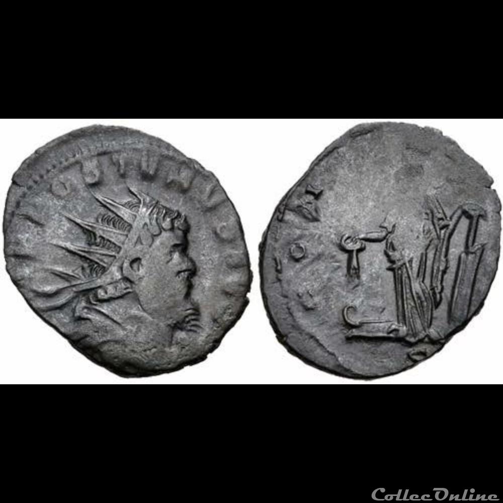 110. Aureolus coin ancient roman 110 aureolus