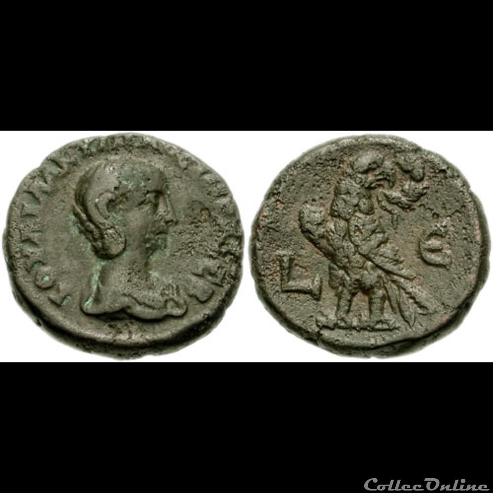 075. Aquilia Severa coin ancient roman provincial 075 aquilia severa