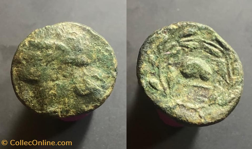 coins antique b c to a greek unknown