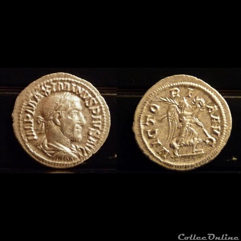 080. Maximinus Thrax coin ancient roman 080 maximinus thrax