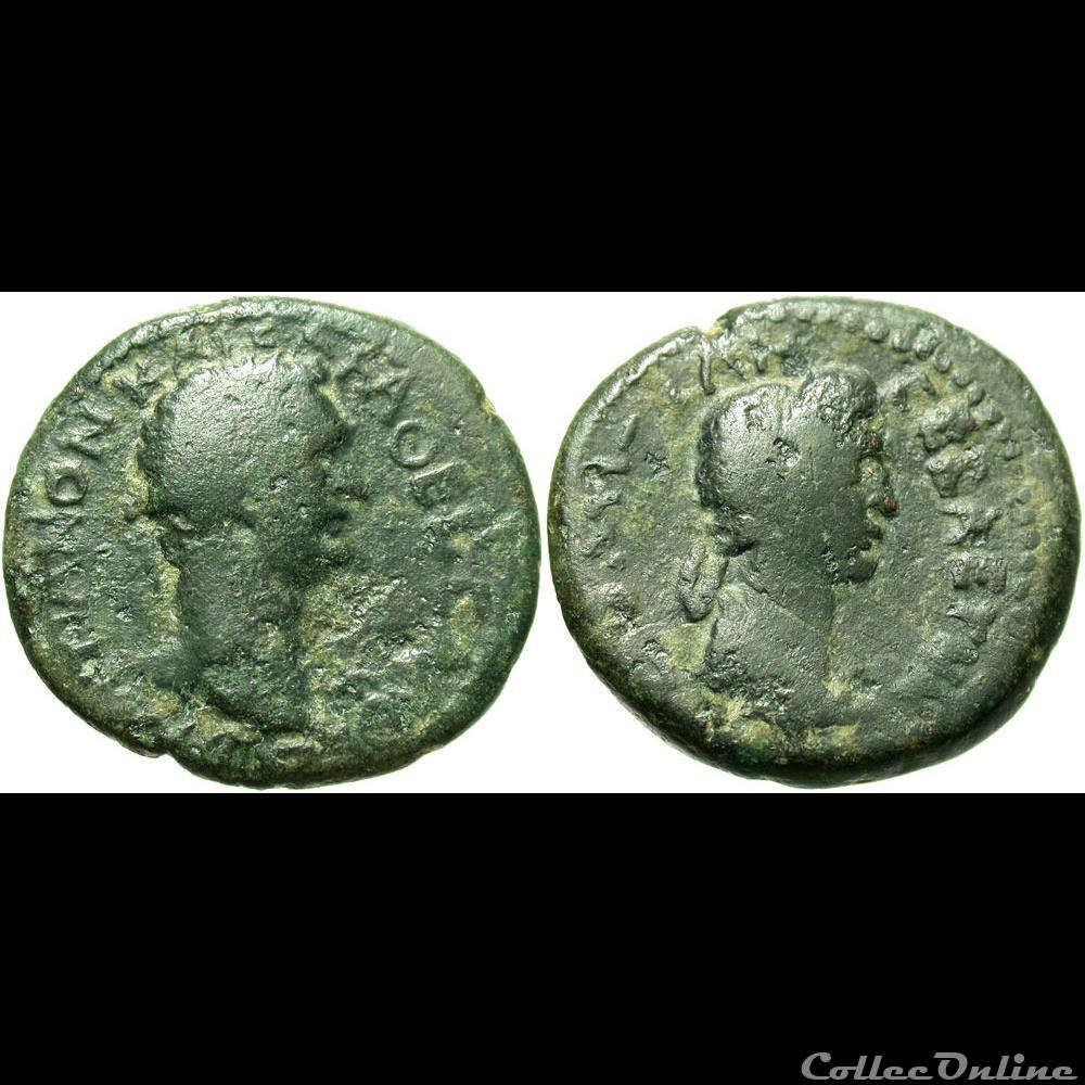 Thessaly, Thessalian League; Domitian coin ancient roman provincial thessaly thessalian league domitian