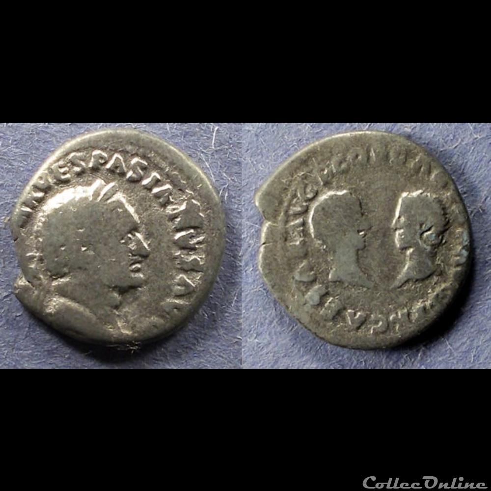 Vespasian coin ancient roman vespasian